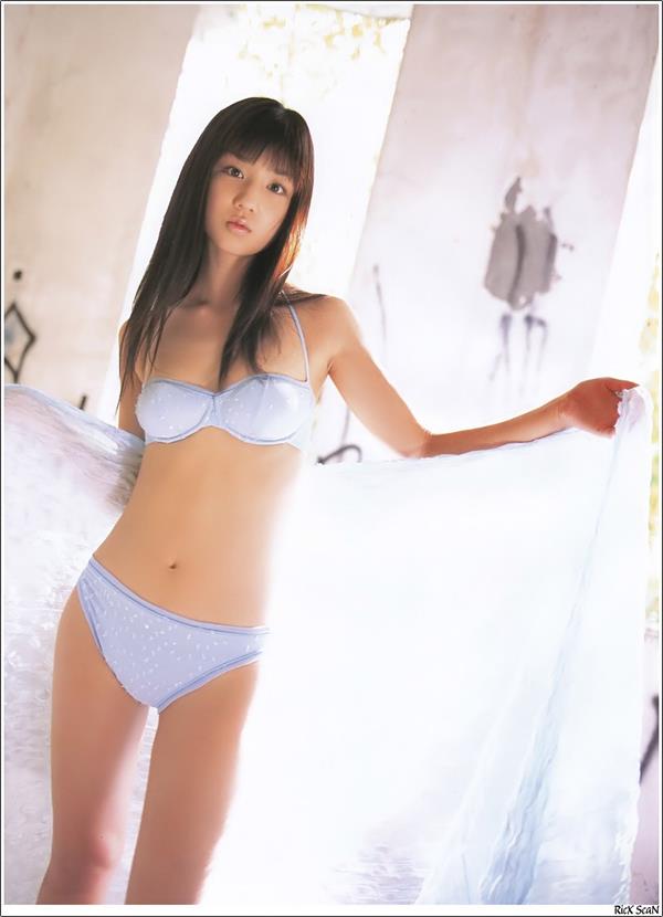 Yuko Ogura in a bikini