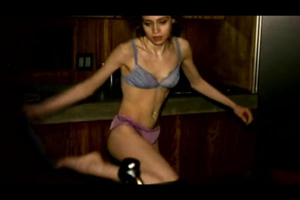 Fiona Apple in lingerie