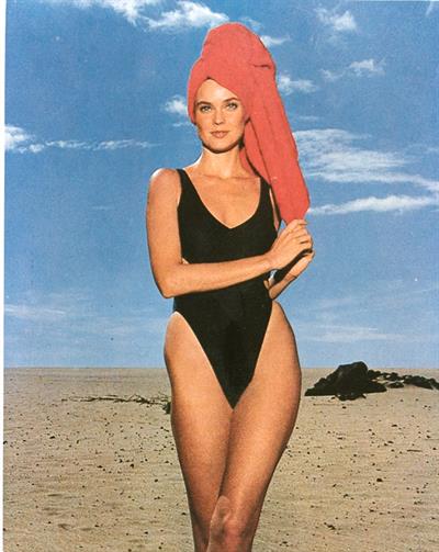 Carol Alt in a bikini