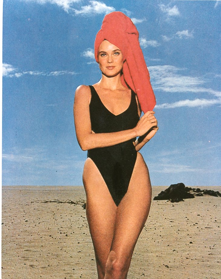 Carol Alt in a bikini