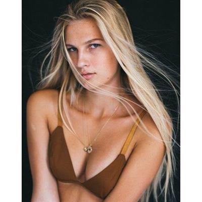 Isabell Klem in a bikini