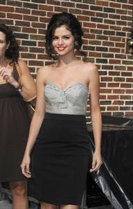 Selena Gomez at the Late Show with David Letterman on July 20, 2010