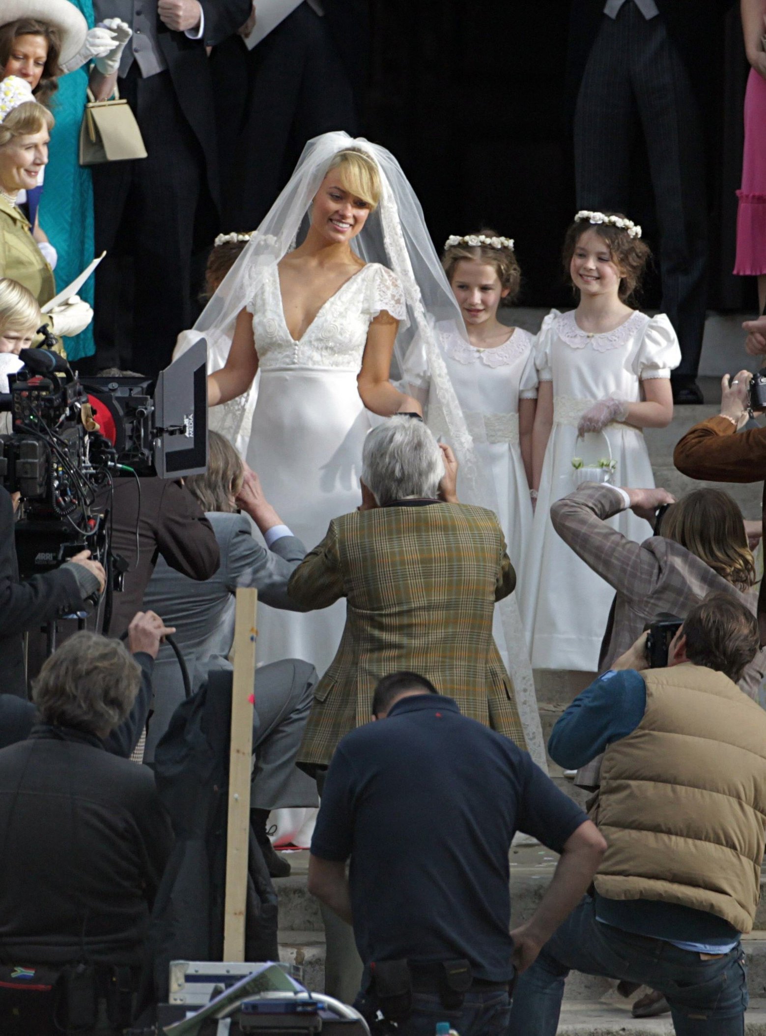 Olivia Wilde on the set for the movie Rush on April 2, 2012