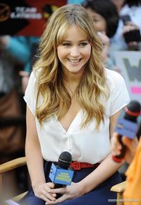 Jennifer Lawrence Good Morning America in New York City on Match 21, 2012 