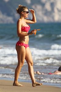 Ilary Blasi in a bikini