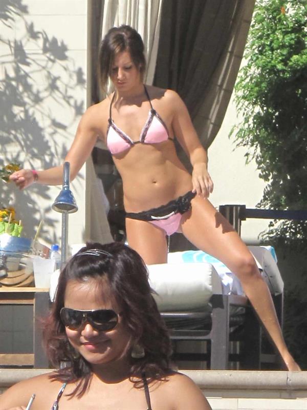 Ashley Tisdale in a bikini