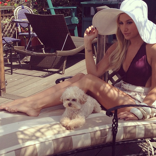 Ashley Tisdale in a bikini