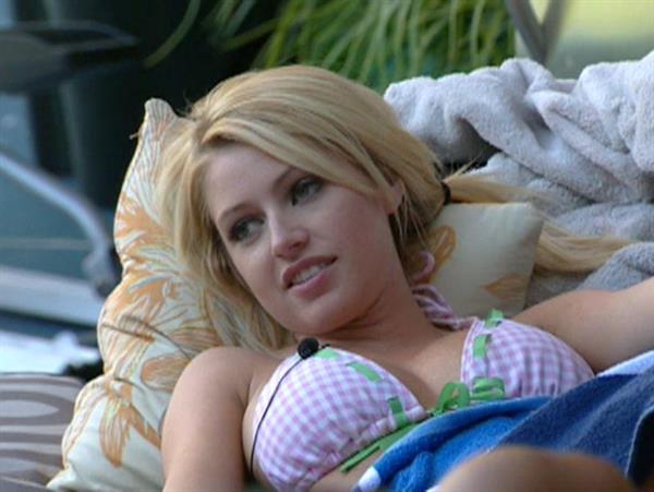 Britney Haynes in a bikini