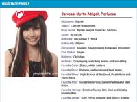 Myrtle Sarrosa taking a selfie