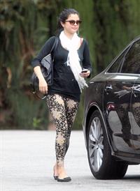 Selena Gomez going out to lunch in Studio City on April 25, 2012