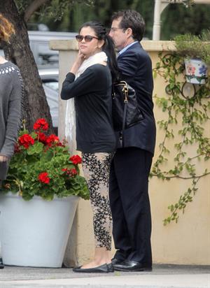 Selena Gomez going out to lunch in Studio City on April 25, 2012
