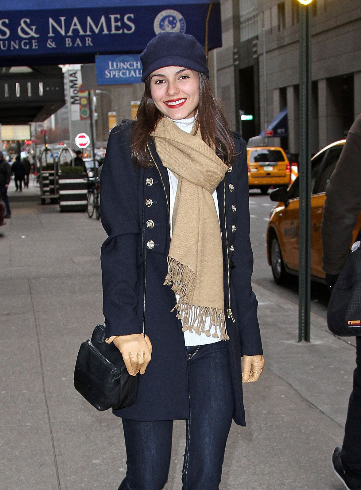 Victoria Justice Pictures Victoria Justice out and about in NYC 2/7/13