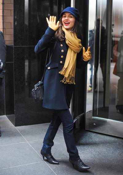 Victoria Justice out and about in NYC 2/7/13 