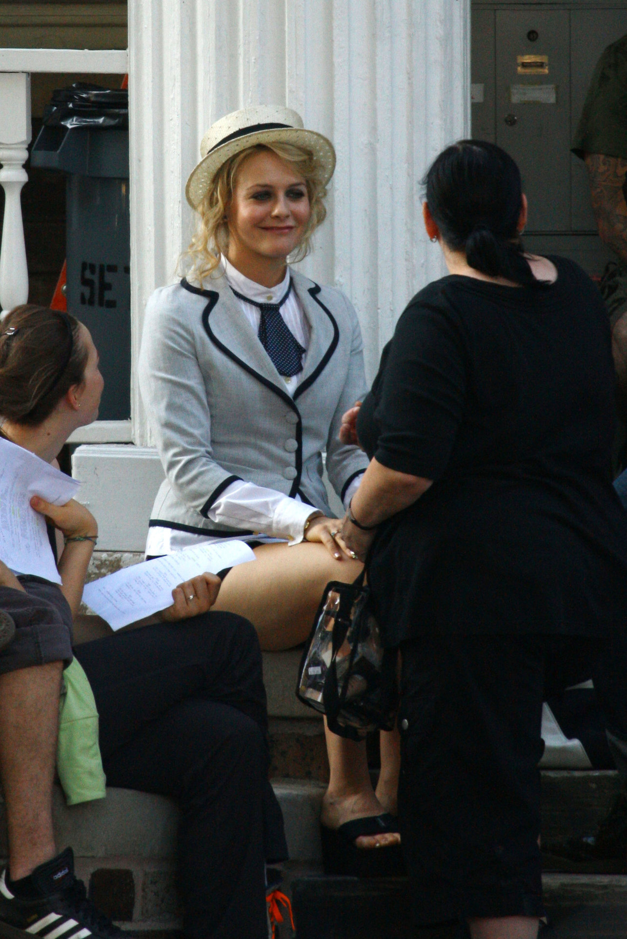 Alicia Silverstone on Vamps set in Detroit on August 13, 2010 