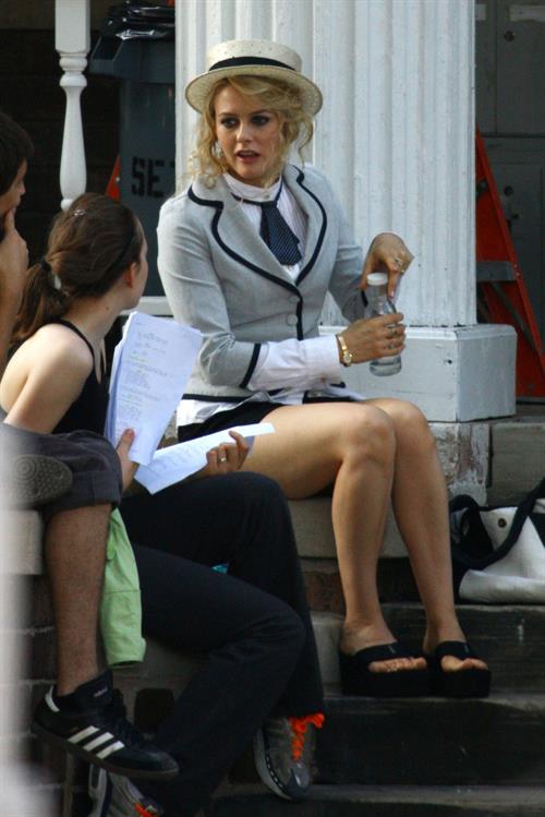 Alicia Silverstone on Vamps set in Detroit on August 13, 2010 