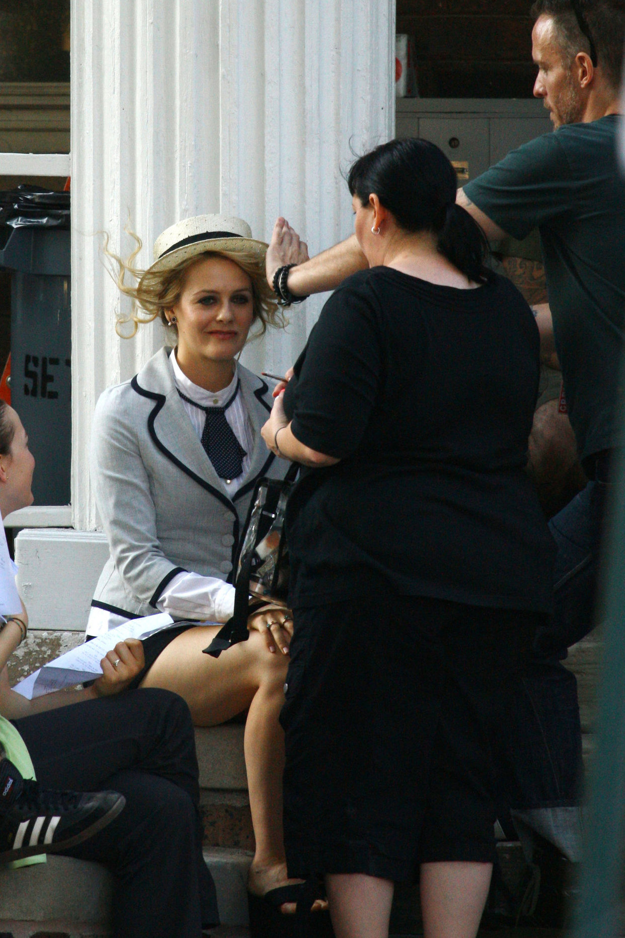 Alicia Silverstone on Vamps set in Detroit on August 13, 2010 