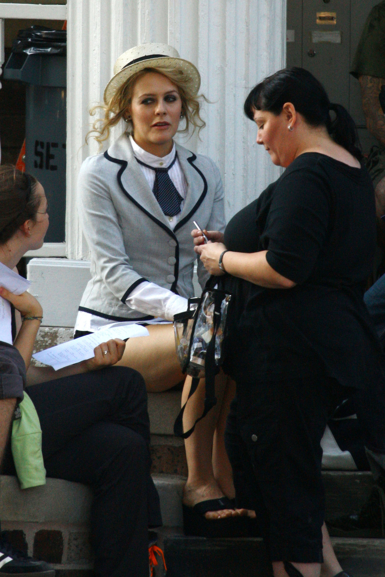 Alicia Silverstone on Vamps set in Detroit on August 13, 2010 