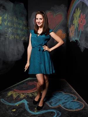 Alison Brie Community Season 2 photoshoot 