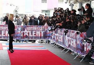 Amanda Holden attends the Britain's Got Talent Launch Event in London on March 22, 2012