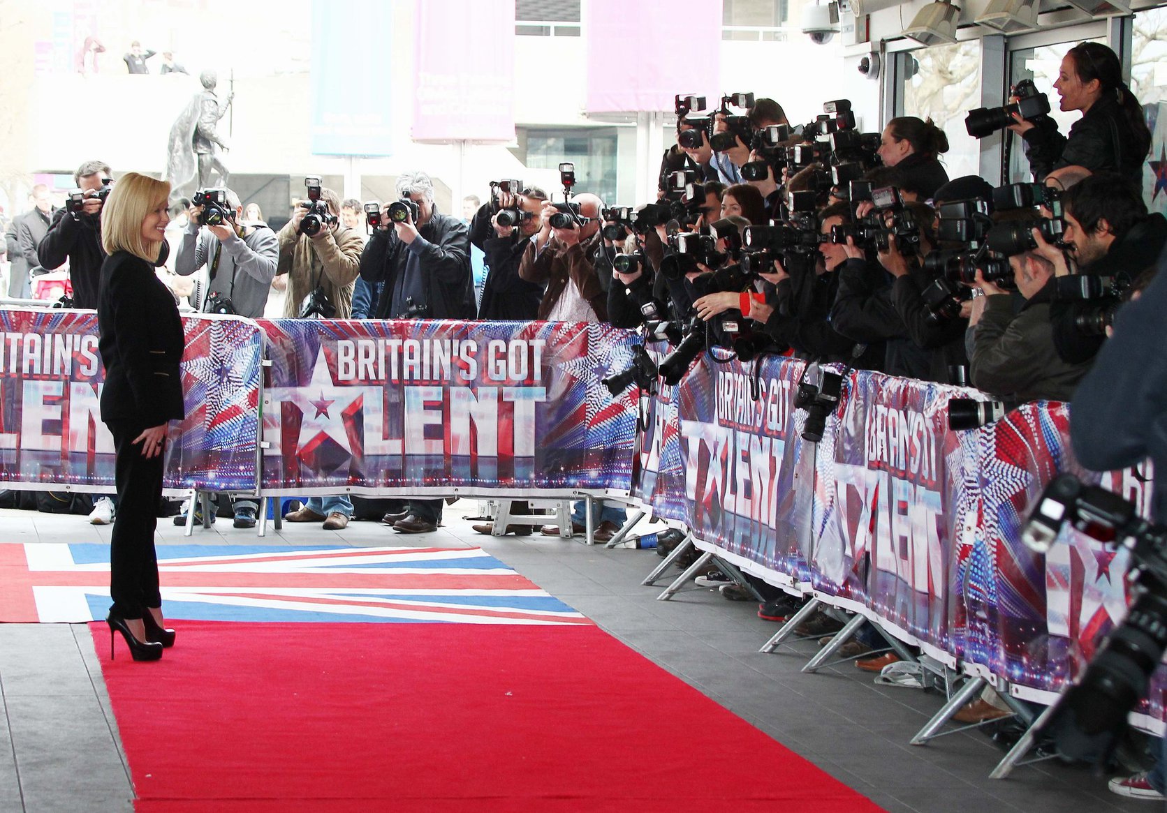 Amanda Holden attends the Britain's Got Talent Launch Event in London on March 22, 2012