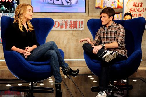 Amber Heard Pictures Amber Heard Attack of the Show and Soon the Darkness on December 20, 2010