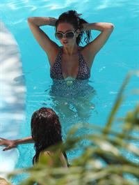 Amy Childs in Portugal on August 8, 2011