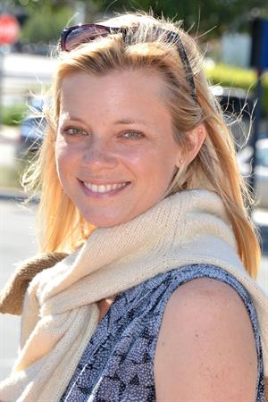 Amy Smart at the Best Friends Animal society Pet Adoption in Los Angeles on February 16, 2012