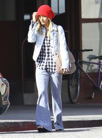 Ashley Tisdale leaving Kings Road Cafe in Studio City 12/9/12 