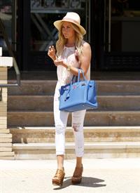 Ashley Tisdale shopping at Barneys NY in Beverly Hills on May 14, 2012