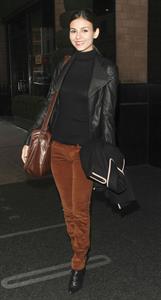 Victoria Justice out and about in New York 2/12/13 