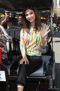 Victoria Justice makes a visit to Extra at The Grove in Los Angeles on March 4, 2013