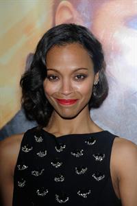 Zoe Saldana attends the 'Star Trek Into Darkness' UK Premiere at the Empire Leicester Square in London
