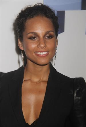 Alicia Keys attends Lifetime's Five premiere held at the SOHO Skylight in New York on September 26, 2011