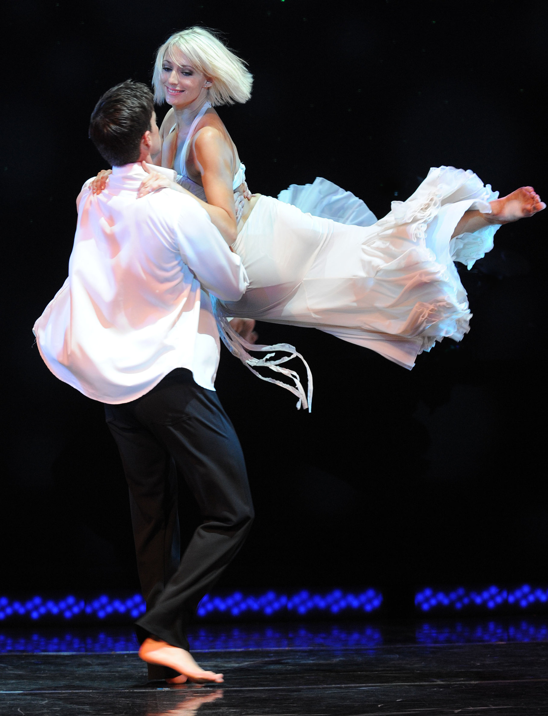 Ali Bastian Burn the Floor on July 23, 2010