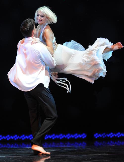 Ali Bastian Burn the Floor on July 23, 2010