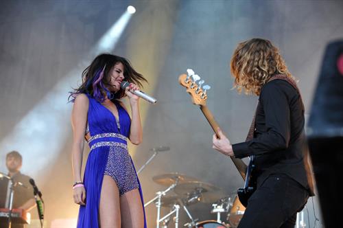 Selena Gomez Pictures Selena Gomez performing in Montevideo Uruguay on February 11, 2012