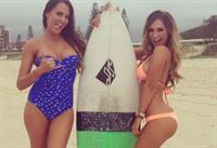 Rosanna Arkle in a bikini