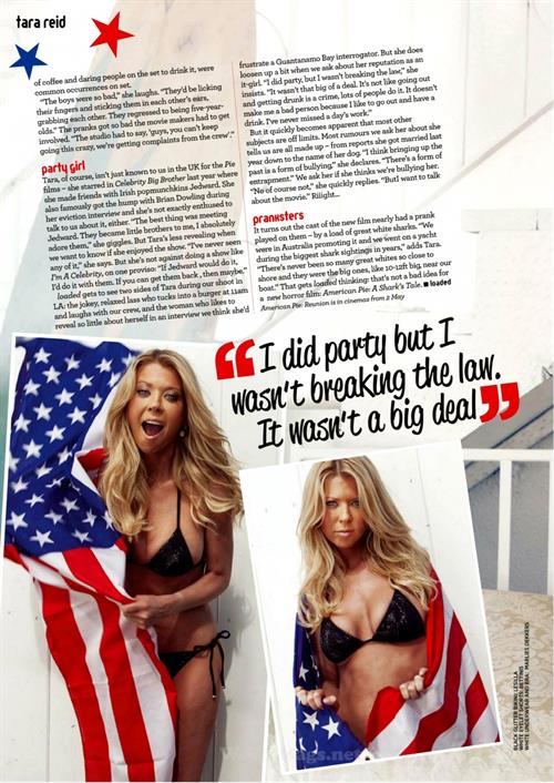 Tara Reid in a bikini