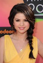 Selena Gomez Nickelodeons 23rd annual Kids Choice Awards on March 27, 2010 in Los Angeles California