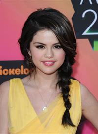 Selena Gomez Nickelodeons 23rd annual Kids Choice Awards on March 27, 2010 in Los Angeles California
