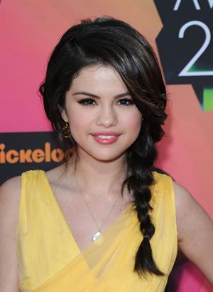 Selena Gomez Nickelodeons 23rd annual Kids Choice Awards on March 27, 2010 in Los Angeles California