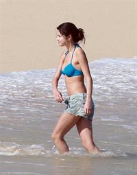 Selena Gomez on vacation in Mexico on December 7, 2011