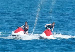 Selena Gomez on vacation in Mexico on December 7, 2011