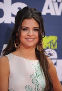 Selena Gomez at the 2011 MTV movie awards in Los Angeles on June 5, 2011