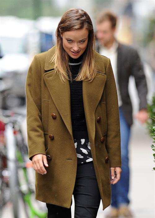 Olivia Wilde in New York 10/11/13  
