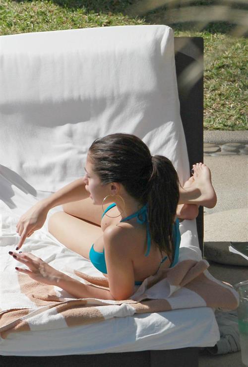 Selena Gomez in a bikini