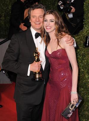 Anne Hathaway Vanity Fair Oscar Party on February 27, 2011