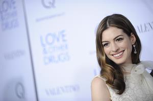 Anne Hathaway Love & Other Drugs screening at the DGA Theater in New York City on November 16, 2010