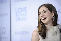 Anne Hathaway Love & Other Drugs screening at the DGA Theater in New York City on November 16, 2010