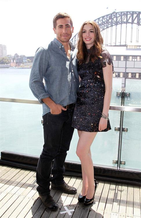 Anne Hathaway press conference at Welsh Bay in Sydney on December 6, 2010